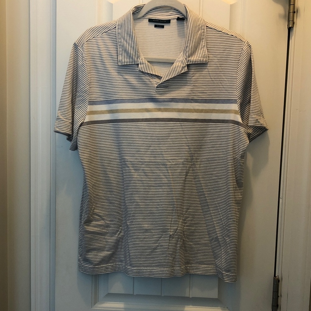Perry Ellis Polo Shirt Size Large